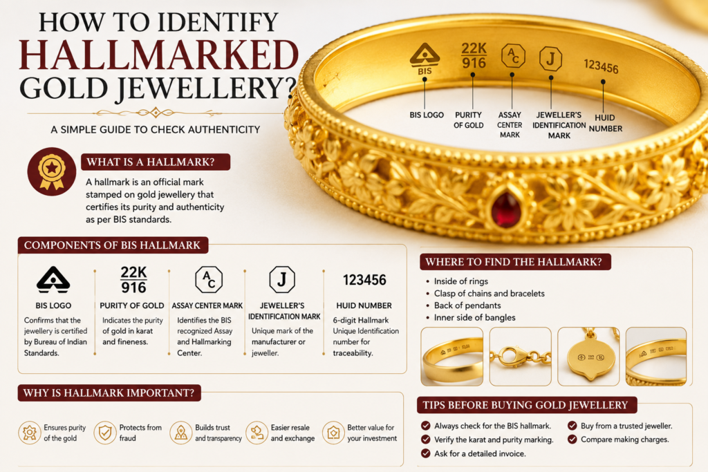 How Do I Identify Hallmarked Gold Jewellery?